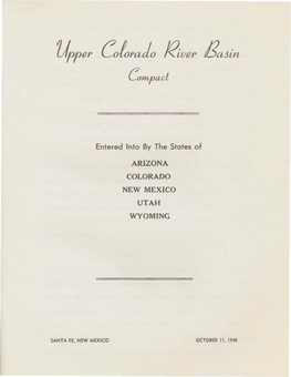 Upper Colorado River Basin Compact