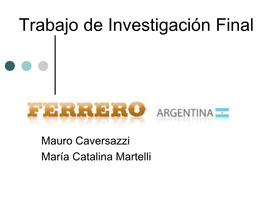 Trabajo De Investigación Final