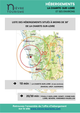 Hébergements La Charite-Sur-Loire Et Ses Environs