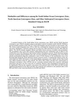 Similarities and Differences Among the South Indian Ocean