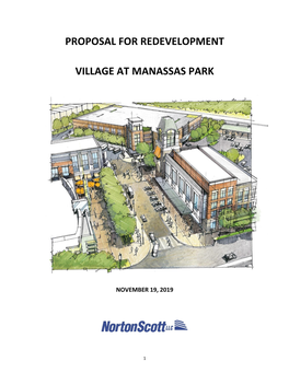 Proposal for Redevelopment Village at Manassas Park