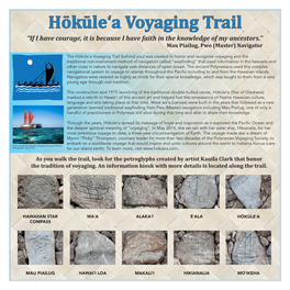 Hokulea Voyaging Trail