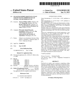 (12) United States Patent (10) Patent No.: US 8,105,811 B2 Jeffries Et Al