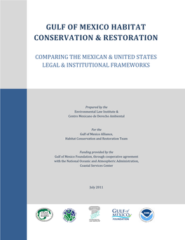 Gulf of Mexico Habitat Conservation & Restoration