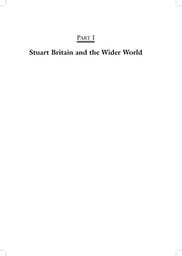 Stuart Britain and the Wider World