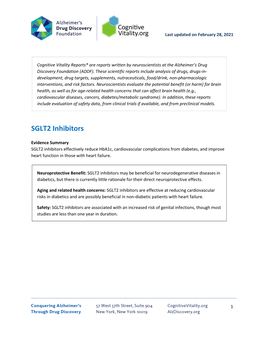 SGLT2 Inhibitors