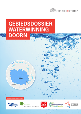 Gebiedsdossier Waterwinning Doorn