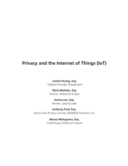 Iot”) – Background Information
