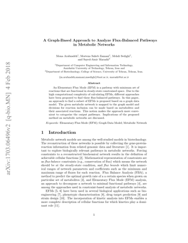 Arxiv:1703.06496V2 [Q-Bio.MN] 4 Feb 2018