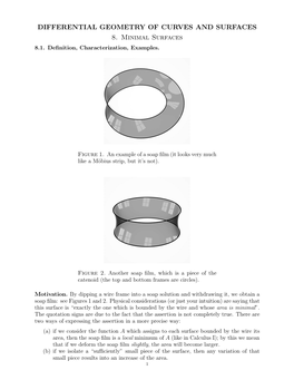 Differential Geometry of Curves and Surfaces 8