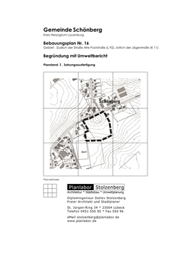 Gemeinde Schönberg Kreis Herzogtum Lauenburg