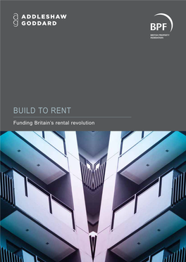 Build to Rent