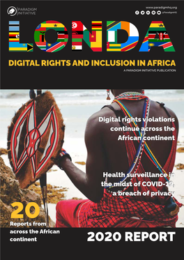 Londa Digital Rights and Inclusion in Africa Report 2020.Cdr