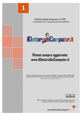 Il Dottore Dei Computer in Pdf Volume 1