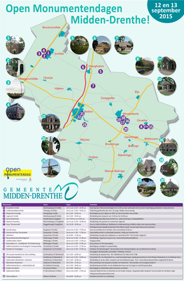 Open Monumentendagen Midden-Drenthe!