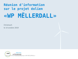 Réunion D'information Sur Le Projet Éolien