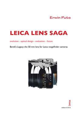 Leica Lens Saga