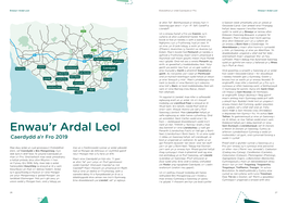 Enwau'r Ardal Leol Eisteddfod Yr Urdd Caerdydd A’R Fro Enwau'r Ardal Leol