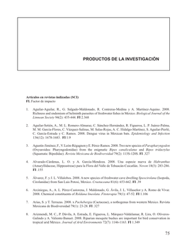 Productos De La Investigación