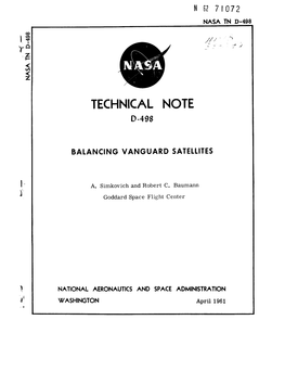 Technical Note D-498