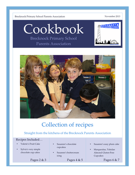 Cookbook Brecknock Primary School Parents Association