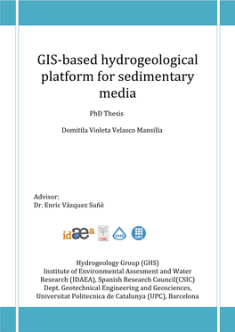 GIS-Based Hydrogeological Platform for Sedimentary Media