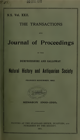 Journal of Proceedings