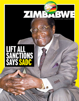 LIFT ALL SANCTIONS SAYS SADC Zimbabwe the Truth