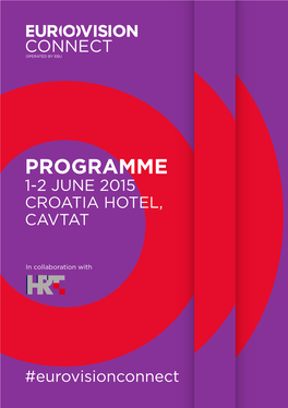 Programme 1-2 June 2015 Croatia Hotel, Cavtat