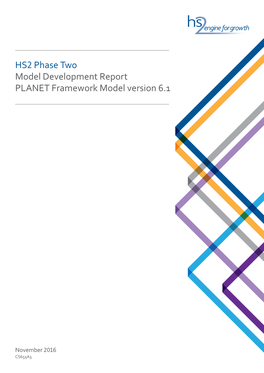 Model Development Report PLANET Framework Model Version 6.1