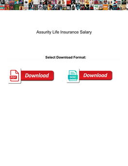 Assurity Life Insurance Salary