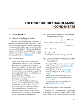 Coconut Oil Diethanolamine Condensate
