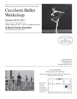 Cecchetti Ballet Workshop C/O Calyn Carbery 1934 Dempster Street Evanston, IL 60202