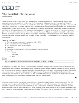 The Socialist International — EGO 9/15/20, 9�38 PM