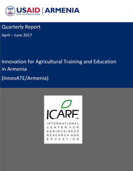 Innovation for Agricultural Training and Education in Armenia (Innovate/Armenia)