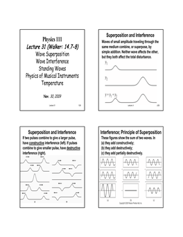 Lecture 31 Notes (PDF)