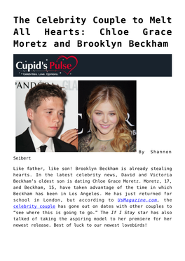 Chloe Grace Moretz and Brooklyn Beckham