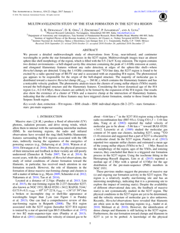 Multiwavelength Study of the Star Formation in the S237 H Ii Region L