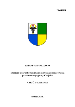 Studium Uwarunkowań I Kierunków Zagospodarowania Przestrzennego