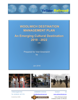 WOOLWICH DESTINATION MANAGEMENT PLAN an Emerging