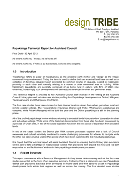 Papakainga Report for Auckland Councilv2