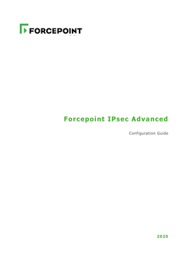 Forcepoint Ipsec Advanced