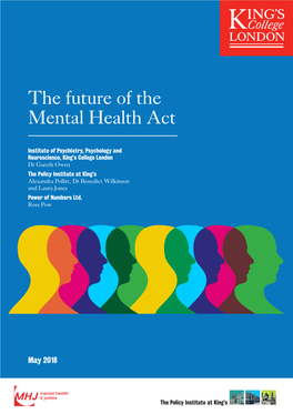 The Future of the Mental Health Act