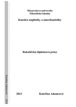 Bachelor's Diploma Thesis