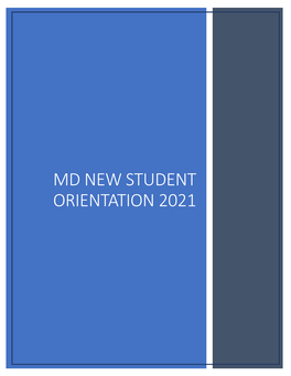 2021 Student Orientation Program