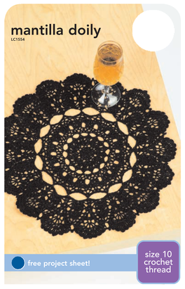 Mantilla Doily LC1554