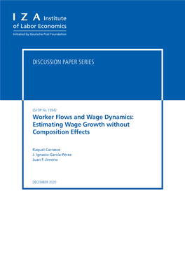 Estimating Wage Growth Without Composition Effects