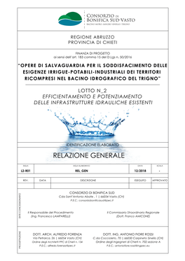 Relazione Generale