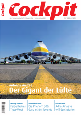 Antonov An-225 Der Gigant Der Lüfte
