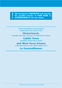 Christchurch, Cubitt Town and West Ferry Estates to Eastendhomes